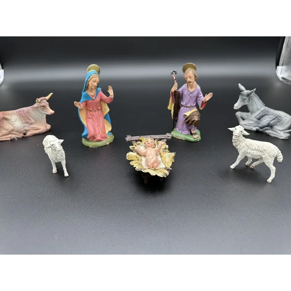 VTG Fontanini‎ Depose, Resin Nativity Set, Stamped Italy